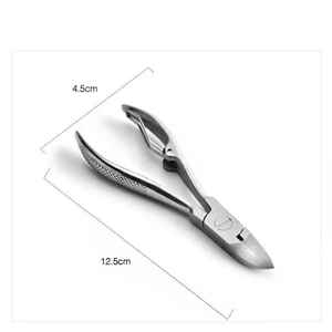 Cortauñas de Acero Inoxidable con Logotipo Personalizado, Certificado CE, Grado A+, para Uñas Encarnadas de Pies y Manos, Profesional, Médico, Quirúrgico, para el Cuidado de los Pies - Product Image 4