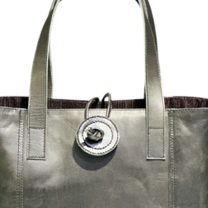 Sac fourre-tout en cuir de veau brun personnalisé ADIBA OVERSEAS pour femme, fermeture à rabat, doublure en toile, haute qualité, durable, léger - Product Image 3