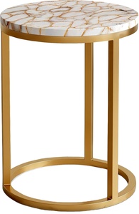 Agate Gemstone Table Top Living Room Furniture for Home Decor for Coffee Table Dining Kitchen and Bedroom Use - Product Image 2
