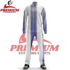 Survêtements décontractés ajustés en deux pièces pour hommes, ensemble de survêtement personnalisé unisexe, vêtements de jogging vintage avec capuche à fermeture éclair - Product Image 3