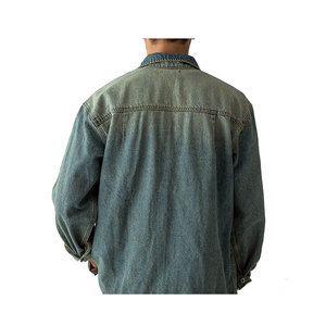Dernière chemise en jean pour hommes du fabricant pakistanais Meilleure tenue de rue pour le printemps Nouvelle arrivée au meilleur prix - Product Image 1