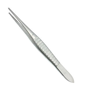 Pince à tissus Debakey MEDIHEAL SURGICAL CORPORATION 1x2 dents, modèle chirurgical pour coton et pansements MSC-H-1344 (vente en gros) - Product Image 2