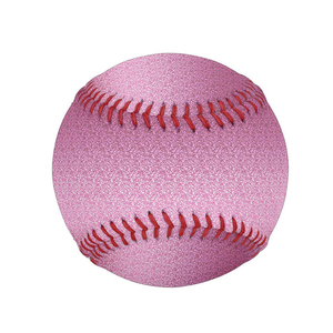 Pelota de Softball para ejercicio, pelota dura de 9 pulgadas para entrenamiento de Softball hecha a mano, artículos deportivos de seguridad - Product Image 1
