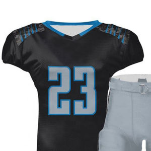 Uniforme de Fútbol Americano de Último Estilo, Manga Corta, Absorbente de Humedad, Antibacteriano, 100% Poliéster, Servicio OEM, Ropa de Equipo en Oferta - Product Image 4