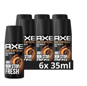 Déodorant en spray AXE Dark Temptation Herbal 0% d'alcool Sans aluminium 6 X 35ml - Product Image 6