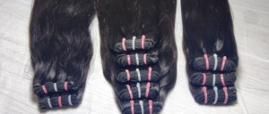 Vente en gros pas cher 100% paquets de cheveux vierges indiens bruts tissage brésilien, 12A cheveux vierges originaux indiens paquets de cheveux - Product Image 5