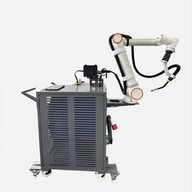 Portable Industrial Automated Robot Welding System Non-Programming Collaborative with Grippers and Sensors Compatibility