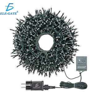 ไฟ LED สีขาวอบอุ่นแบบสายยาว IP65 100 ดวงต่อ 10 เมตร ตัวเรือน PVC ทนความร้อนและความเย็น สำหรับใช้งานภายนอกอาคาร - Product Image 1