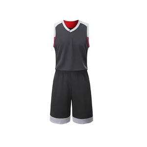 Uniforme de baloncesto unisex superventas, transpirable, talla grande, diseño sublimado, precio - Product Image 3
