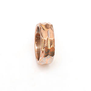 Bague Jexmoo en Mokume Gane faite à la main, personnalisable avec boîte à bague, cadeau idéal pour papa, mari, petit ami, personnalisation OEM prise en charge - Product Image 2