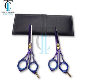 Nouveauté Ciseaux de barbier professionnels en acier inoxydable Ciseaux à cheveux pour usage en salon TARIQ CRAFTED INDUSTRIES - Product Image 2