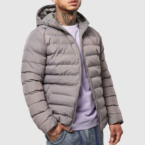 Hombres a prueba de viento OEM venta al por mayor mejor calidad Puffer Jacket 100% Nylon hecho invierno cálido Puffer Jacket - Product Image 4