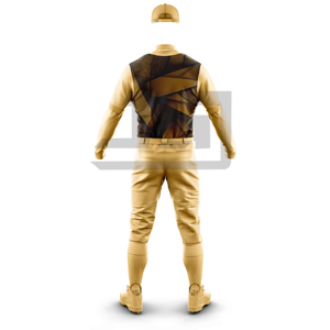 Pantalon de baseball personnalisé imprimé par sublimation, en tissu athlétique respirant avec fermeture éclair, pour entraînements et matchs de ligue pour hommes - Product Image 2