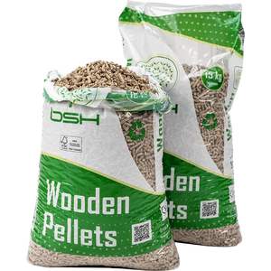 Fabricante de Pellets de Madera, Aserrín de Madera en Venta, 6mm, Bolsas de 15KG, Ceniza 1.2%, Humedad 1.2%, Precios Europeos, Envío Económico a Todo el Mundo - Product Image 1