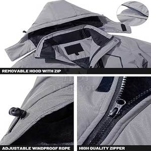 Chaqueta de esquí profesional ligera, aislante e impermeable para aventuras invernales, montañismo y entrenamiento en clima frío. - Product Image 4