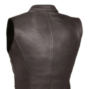 Veste de moto en cuir véritable pour homme, sur mesure, grande taille, épaisse, en cuir de vache, de haute qualité, à revers, coupe ajustée, tendance, printemps - Product Image 4
