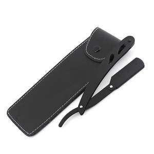 Custom Color Stainless Steel Barber Straight Razor Metal Handle Single Blade Edge Haircut Foldable Throat Cut <b>Shave</b> Razor Salon - Product Image 6