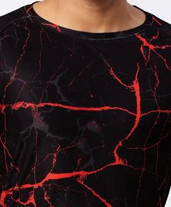 เสื้อยืดผู้ชายผ้ากรดเสื้อยืดแนวสตรีทเสื้อยืดหินฮิปฮอปสไตล์วินเทจปรับแต่งโลโก้ขนาดใหญ่ - Product Image 3