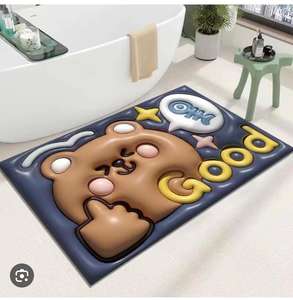 Vente en gros de tapis de sol d'entrée antidérapant et durable avec logo personnalisé, absorbant l'eau, tapis de porte antidérapant, résistant, facile à nettoyer - Product Image 2