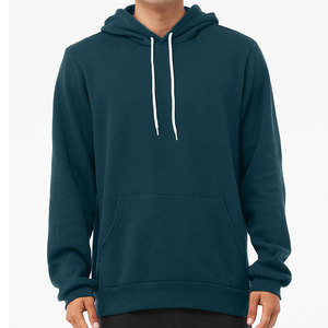 Bella Canvas 3719 Unisex Poly-Cotton Fleece Pullover Hoodie 3739 Unisex Sponge Fleece manga completa logotipo personalizado Sudadera con capucha sudaderas - Product Image 5