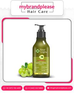 แชมพูควบคุมการตกของเส้นผมบำรุงแบรนด์กำหนดเองพร้อมฉลากส่วนตัว - Product Image 2