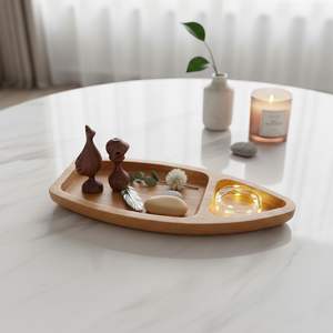 ถาดใส่ของว่างรูปเรือ แบ่งช่อง ปรุงรสธรรมชาติ ขัดเงา ทำด้วยมือ ดีไซน์หรูหรา ราคาพิเศษสำหรับลูกค้าสั่งซื้อจำนวนมาก - Product Image 6