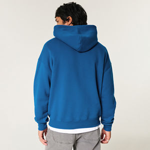 Sweat-shirts et sweats à capuche en coton pour hommes, sweats à capuche unis, sweats à capuche personnalisés avec logo brodé, ensemble de pantalons de survêtement et sweats à capuche OEM unisexe pour hommes - Product Image 2