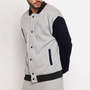 แจ็คเก็ตวาร์ซิตี้ โพลีเอสเตอร์/ผ้าไหม สไตล์เลตเตอร์แมน คลาสสิก สปอร์ต แคชชวล แนววิทยาลัย เบสบอล สตรีทสไตล์ สำหรับผู้ชาย - Product Image 4