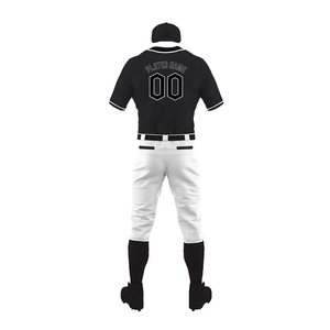 Uniforme de Béisbol Personalizado Unisex, Tela de Poliéster Antiencogimiento, Impresión Profesional para Equipos, Antibacteriano, Transpirable, de Secado Rápido, Tallas Grandes - Product Image 3