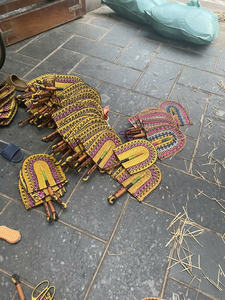 Éventail en jonc le plus vendu, idéal pour le refroidissement manuel, la décoration d'événements culturels, les cadeaux promotionnels et les commandes en gros – Vietnam - Product Image 5