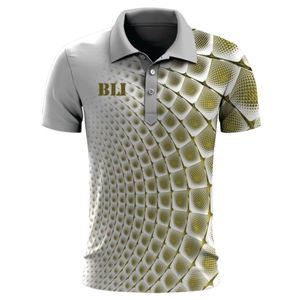 Por encargo 100% poliéster sólido antiarrugas para camisas con transferencia de calor DTG logotipo bordado serigrafiado personalizado - Product Image 5