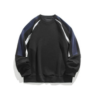 Sweat-shirts d'hiver pour hommes en coton épais 370 g/m² de haute qualité, vente en gros, logo personnalisé, impression numérique, broderie, col rond