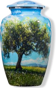 Urna de cremación para cenizas humanas Urna para adultos para hombres o mujeres hasta 200lbs Urna funeraria conmemorativa adecuada para funeral o exhibición - Product Image 4