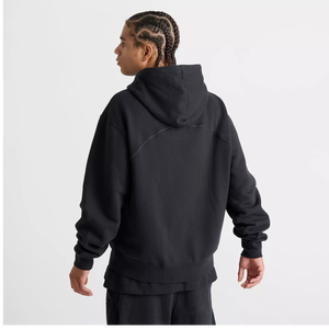 เสื้อฮู้ดสวมหัวแบบเรียบง่ายสำหรับผู้ชาย-ผ้าฝ้าย100% น้ำหนักเบาพิมพ์โลโก้ได้ตามต้องการสำหรับฤดูหนาว - Product Image 4