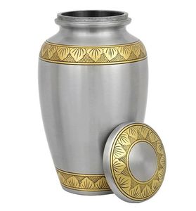 Urne de crémation imprimée de conceptions classiques fabriquée en Inde - Product Image 4