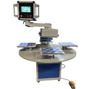 Presse à chaud numérique pour vêtements et textiles, machine à carrousel entièrement automatique à 6 stations pour impression par transfert DTF sur T-shirts A3/A4 - Product Image 2