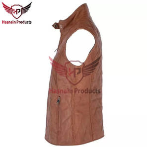 Chaleco de cuero de burbuja de Invierno para mujer, chaqueta acolchada sin mangas, ropa de abrigo de moda para mujer - Product Image 4