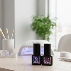 Embalaje flexible No irritante gel uv pestañas sin látex pegamento para pestañas - Product Image 1