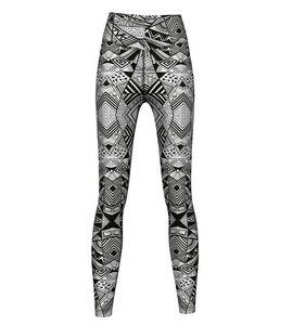 Leggings de compression élastiques pour femmes MMA BJJ, imprimés sur mesure, en Spandex/Polyester, respirants, séchage rapide, écologiques, coupe intégrale - Product Image 4