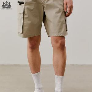 Pantalones Cortos Cargo de Algodón 100% para Hombre, Estilo Urbano |   Ropa Casual de Verano Transpirable y de Secado Rápido |   Pedido al por Mayor, Marca Privada, OEM - Product Image 2