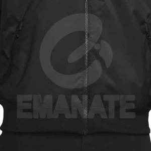 Chaqueta Cortavientos Impermeable de Lona Acolchada para Hombre, con Capucha, Transpirable, de Secado Rápido, Estilo Urbano, con Parches Personalizados en la Parte Delantera - Product Image 4