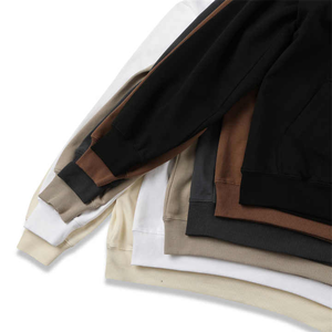 Sweat-shirt à capuche en polaire 100% polyester pour homme, couleur unie, logo personnalisé imprimé sur le devant, coupe ample, streetwear décontracté, vêtements d'hiver - Product Image 4