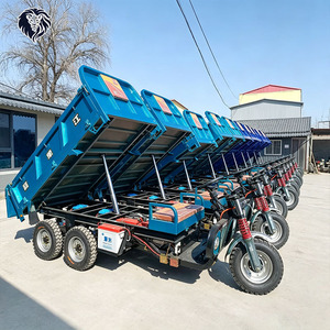 รถ<span class=keywords><strong>สามล้อ</strong></span><span class=keywords><strong>ไฟฟ้า</strong></span>บรรทุกหนัก 5 ล้อ แบบเปิด พร้อมระบบไฮดรอลิกสำหรับงานเกษตรกรรมและขนส่งสินค้าก่อสร้าง - Product Image 2