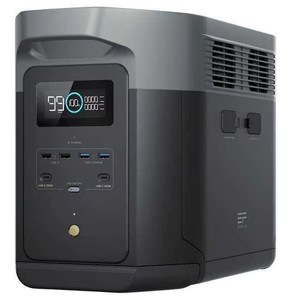 NUEVA EcoFlows DELTA 2 Max – Estación de Energía Portátil con Carga Rápida, Fuente de Alimentación para Exteriores 110V/2400W - Product Image 1