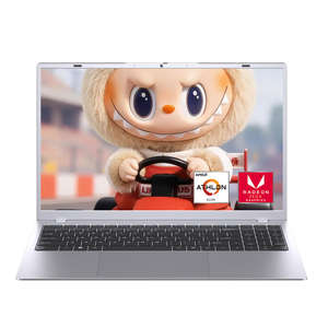 Ordinateur portable Intel 15,6 pouces, stockage haute capacité, Windows 10, clavier anglais, prêt à l'emploi pour les entreprises et la maison, neuf, SSD+HDD - Product Image 1