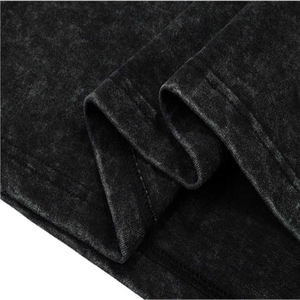 Nueva llegada caliente de moda de alta calidad sudaderas con capucha ácido lavado pulóver 2 en 1 lavado sudaderas con capucha piedra lavado sudaderas con capucha para hombres - Product Image 4