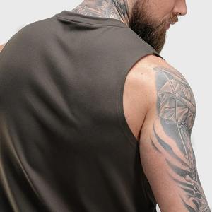Camiseta sin mangas deportiva para hombre, personalizada, venta al por mayor - Product Image 3