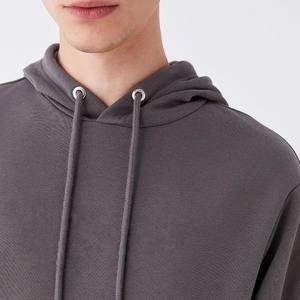 Sudadera con capucha de algodón de 450gsm para hombre, sudadera clásica con logotipo serigrafiado para entrenamiento informal, estilo urbano diario en invierno - Product Image 6