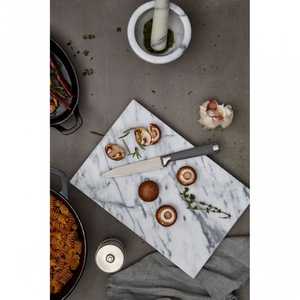 เขียงหินอ่อนสีเทาสำหรับใช้ในห้องครัวไม้กระดานอบหินอ่อนธรรมชาติขนาดใหญ่ - Product Image 6