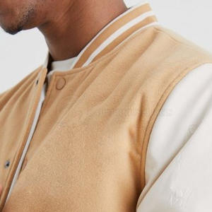 เสื้อแจ็กเก็ตขนสัตว์เข้ารูปสำหรับผู้ชายแขนยาวมีฮู้ดยืนฤดูหนาว - Product Image 3